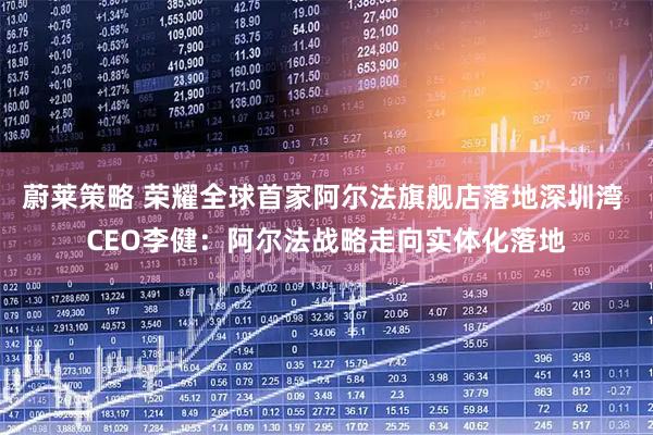 蔚莱策略 荣耀全球首家阿尔法旗舰店落地深圳湾 CEO李健：阿尔法战略走向实体化落地