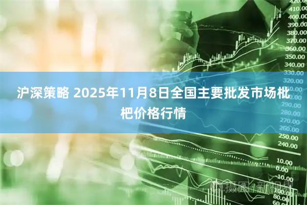 沪深策略 2025年11月8日全国主要批发市场枇杷价格行情