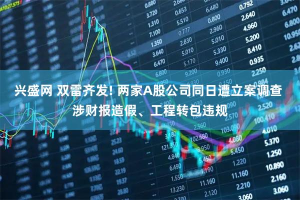 兴盛网 双雷齐发! 两家A股公司同日遭立案调查 涉财报造假、工程转包违规